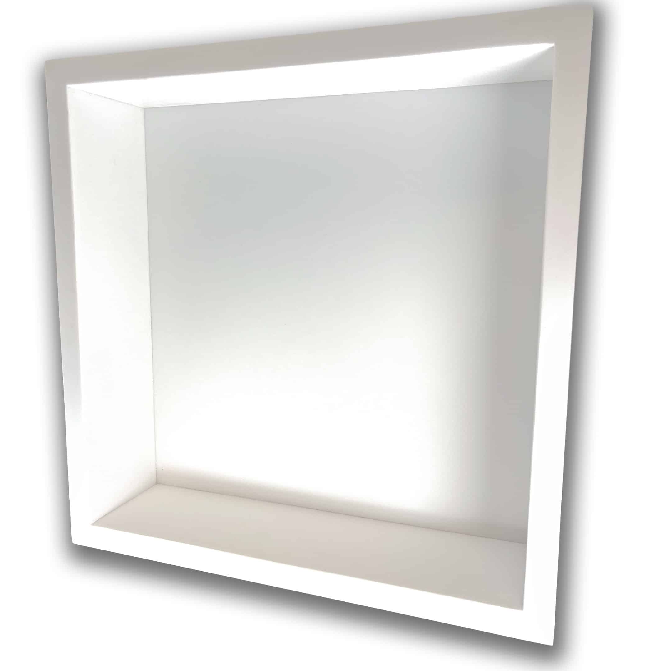 Encompass Shower Niche - 14x14x4 Corian solid surface